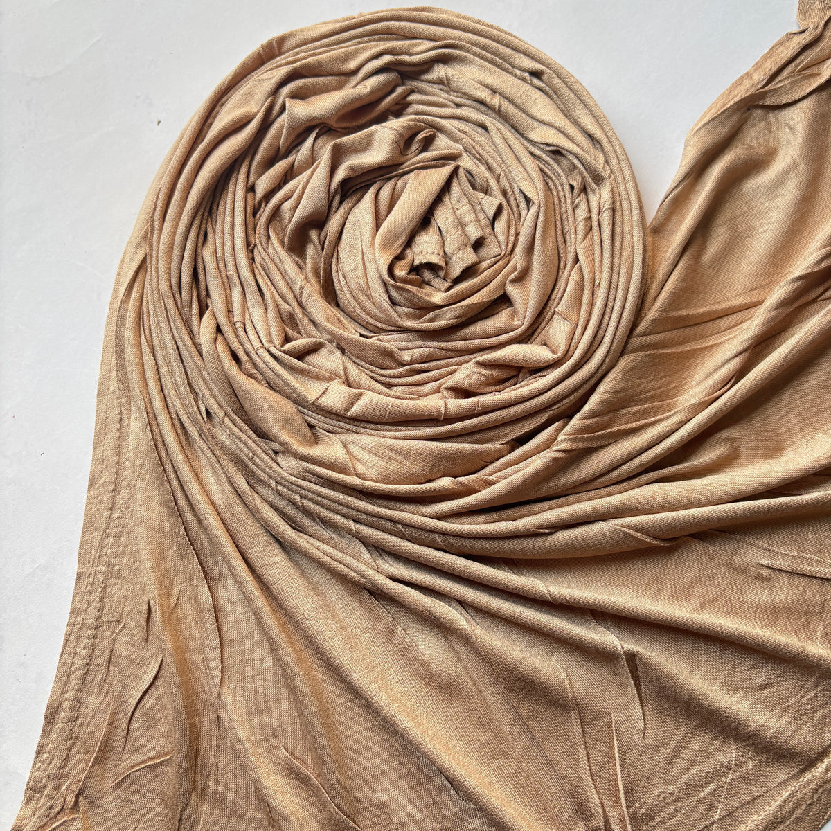 Premium Jersey Hijab - Dark Nude