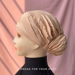 TURBAN CAP - NUDE