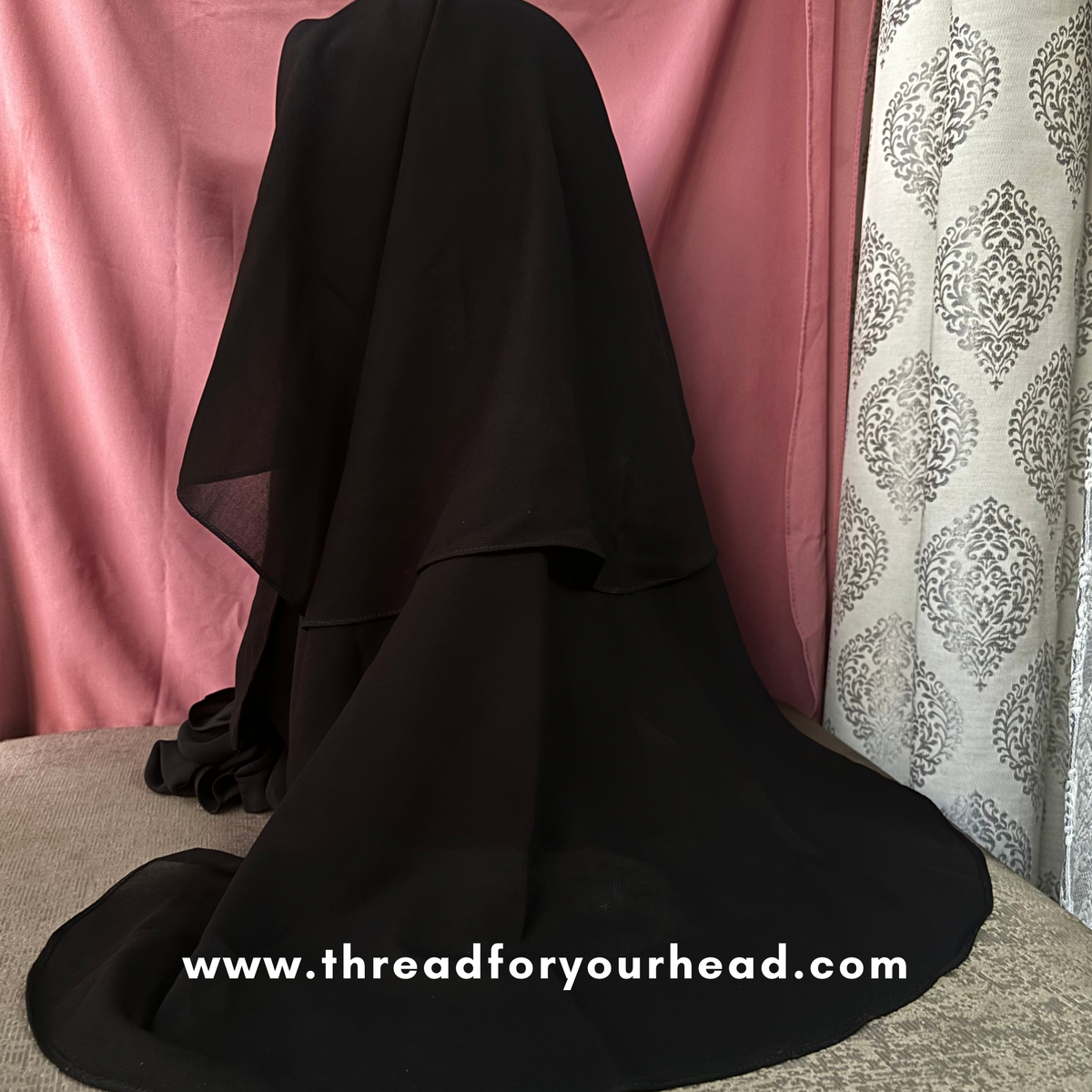 LAYER SAUDI NAQAB - TIE BACK