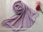 Lilac - Metallic Georgette