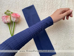 NAVY RIBBED SLEEVE EXTENDER