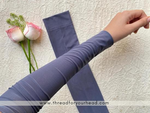DARK GREY COTTON SLEEVE EXTENDER