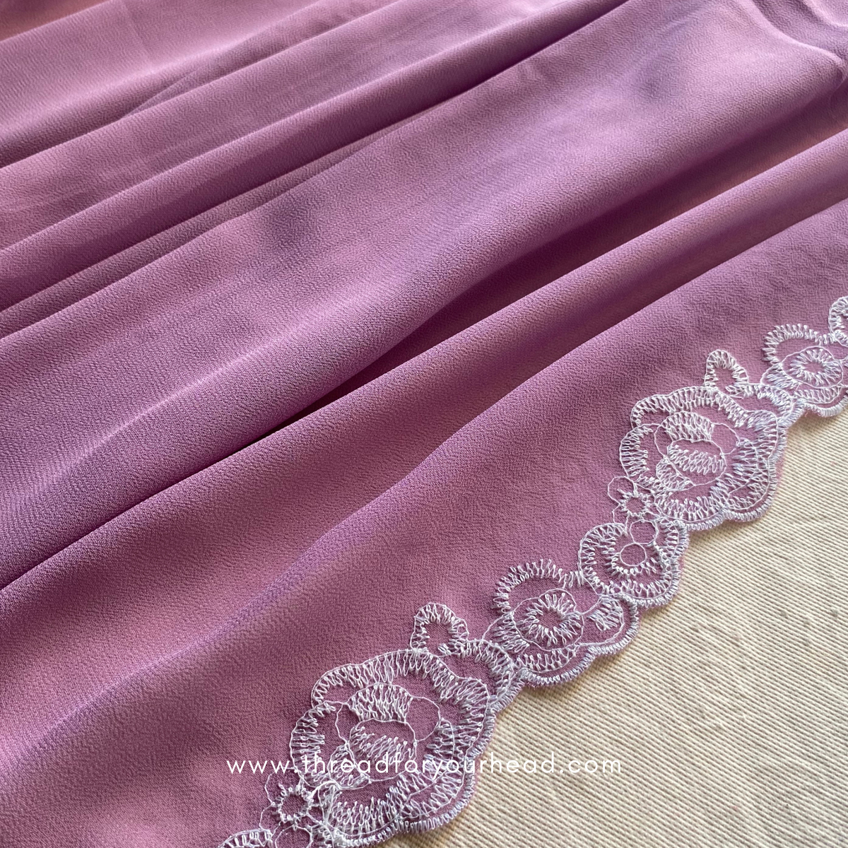 Lavander - Rosette Hijab