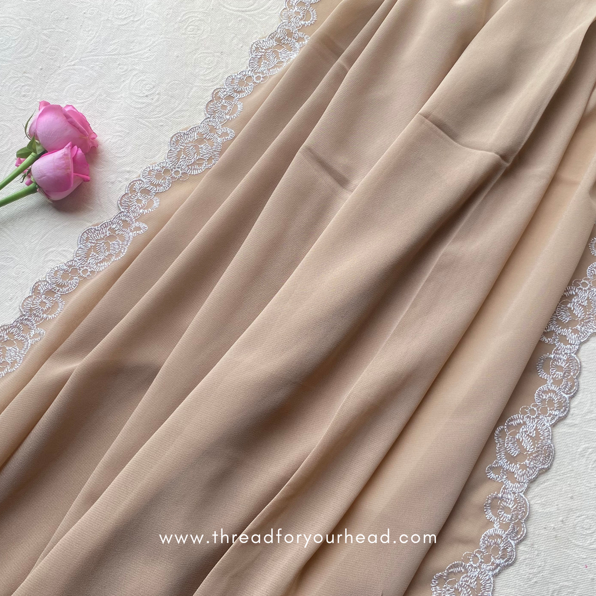 Chai- Rosette Embroided