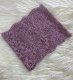 Mauve -Lace tube cap