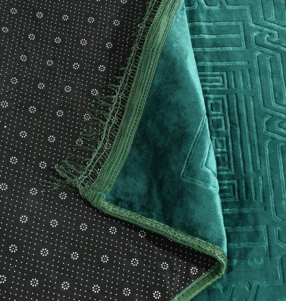 prayer mat- green