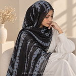 Denim Ripple premium modal hijab