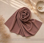 Malaysian Georgette - True Grey