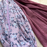 Mehr - Floral pleated georgette