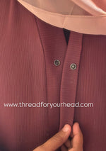 Deep Mauve - Basic Esra Abaya