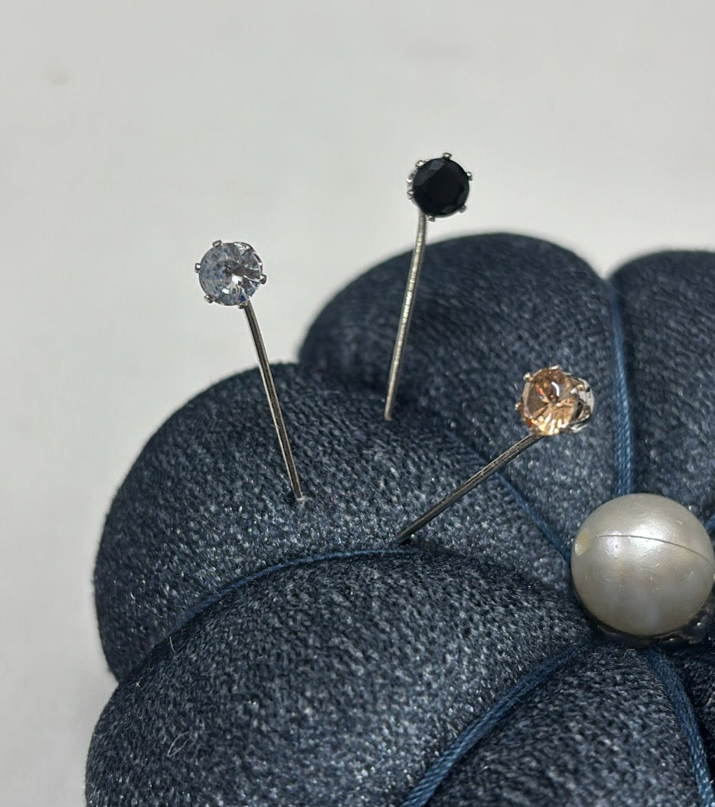 Diamond Pin - set of three pin