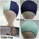 Navy and Persian Blue - 2 in 1 Tube cap