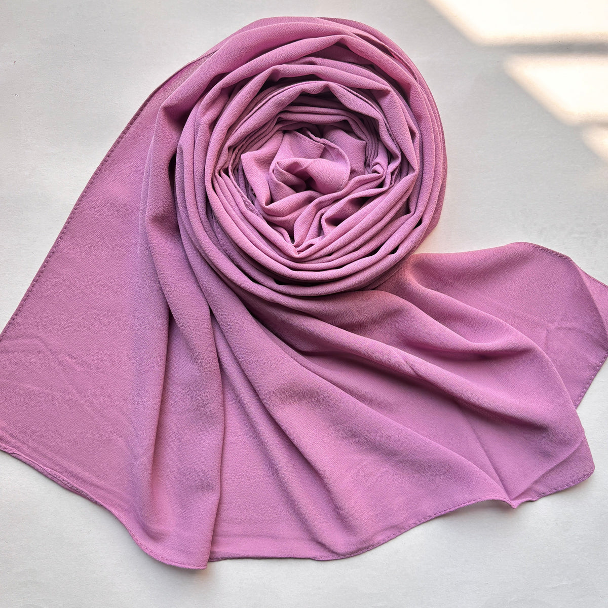Malaysian Georgette -Deep Lilac