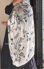 Gul black - Pashmina printed hijab