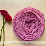 Crinkled cotton hijab- mehr