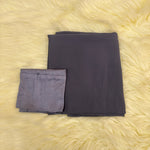 Dark grey - Hijab & Cap set