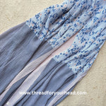 Ice - Floral pleated georgette