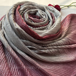 Sin-Ombre Pleated Shimmer Hijab