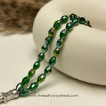 Crystal Tasbeeh - Emerald
