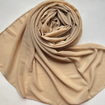 Chiffon Shimmer Hijab - Gold