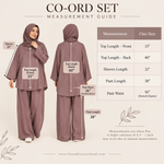 Black - Modest Co-ord Set