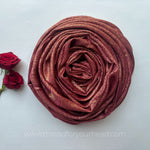Maroon -Satin Shimmer Hijab