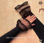 Black Frill Hand Extender