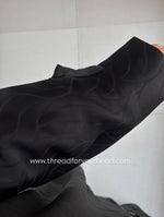 Black - Basic Texture Abaya