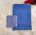 Medium Blue- Hijab & Cap set