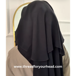 LAYER SAUDI NAQAB - TIE BACK