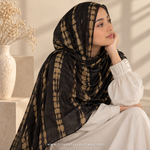 Beige Ripple premium modal hijab