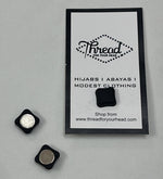 Hijab Magnet- square black