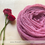 Crinkled cotton hijab- mehr