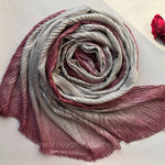 Sin-Ombre Pleated Shimmer Hijab