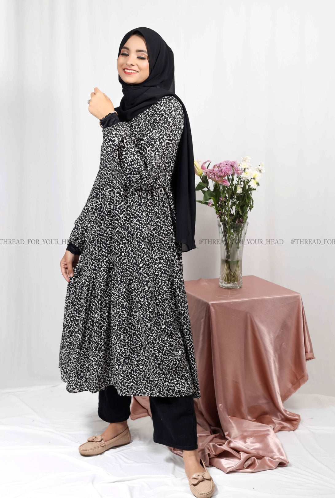 NOIR MODEST TUNIC