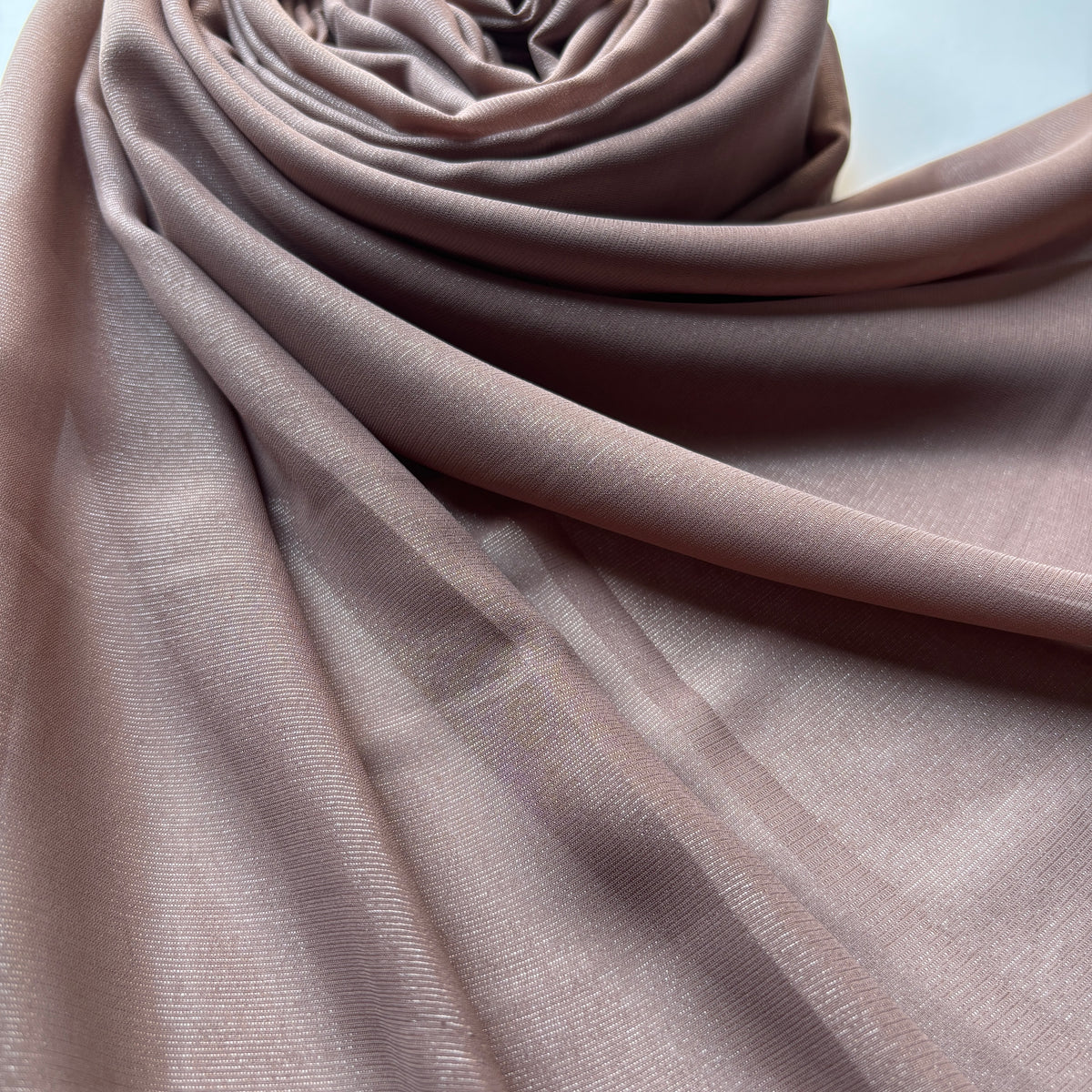 Chiffon Shimmer Hijab - Wheat