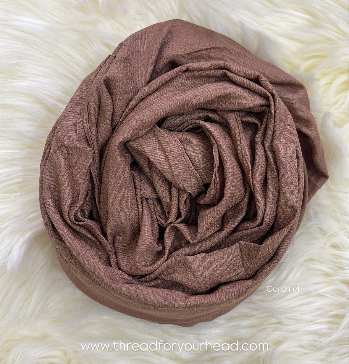 Caramel - Modal cotton hijab