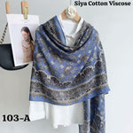 benafsh- Pashmina printed hijab