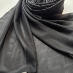 Chiffon Shimmer Hijab - Black