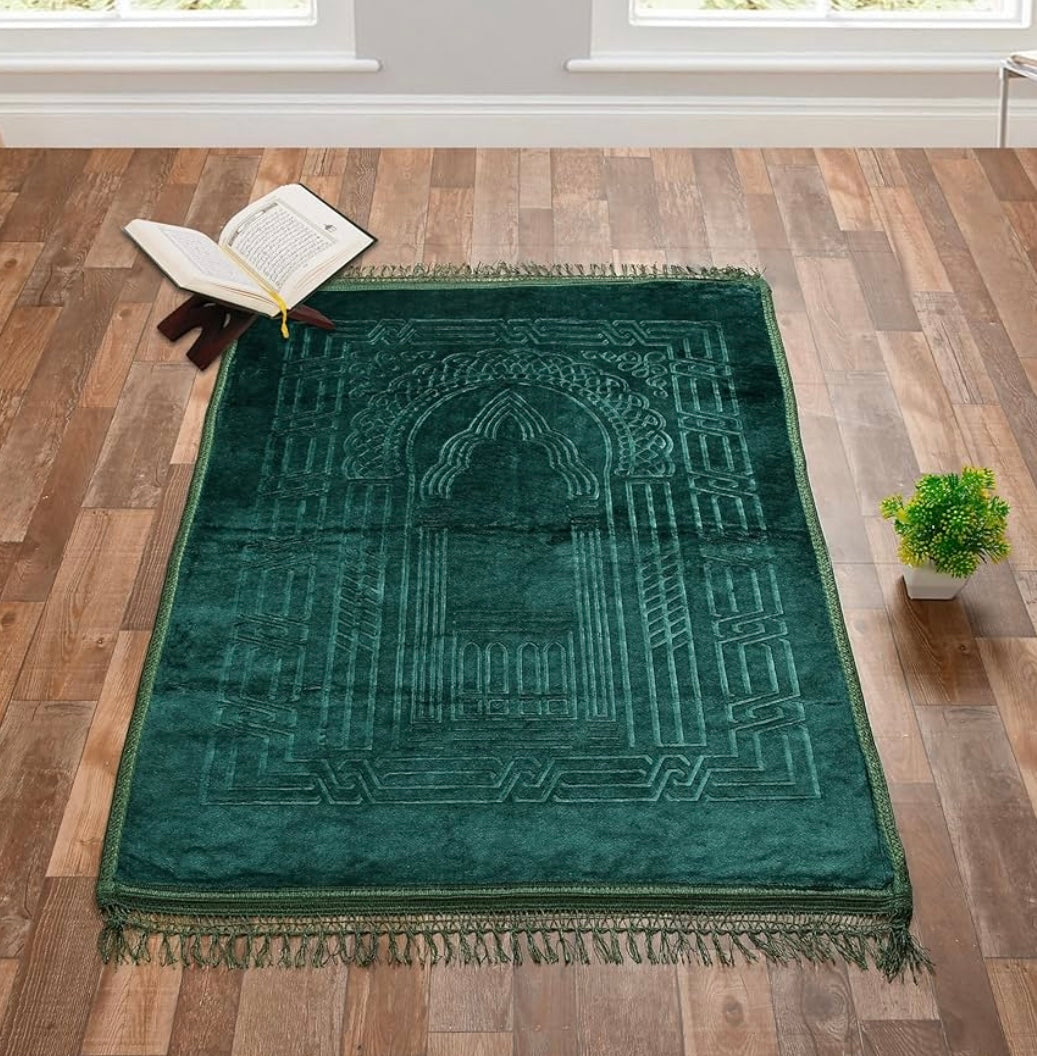 prayer mat- green