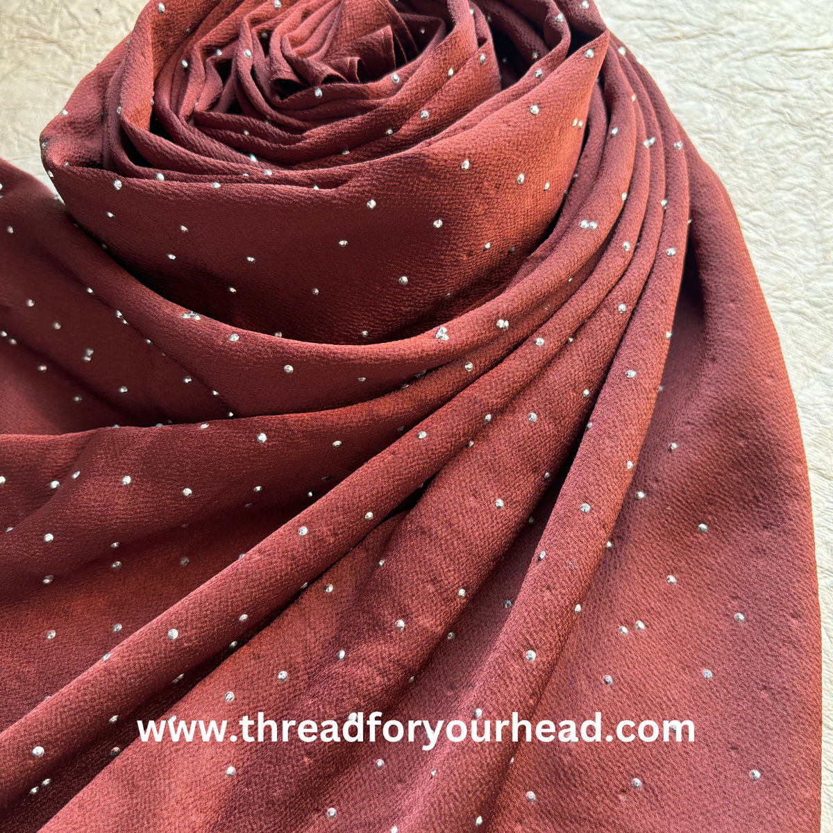 Caramel - bubble satin diamond