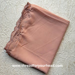 chai - Scallop Georgette hijab