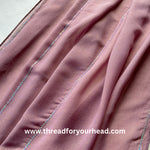 deep mauve - light chiffon diamond