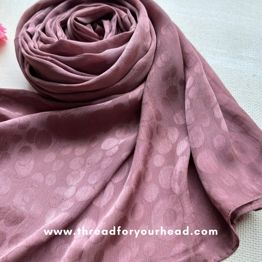 deep mauve- muna self design