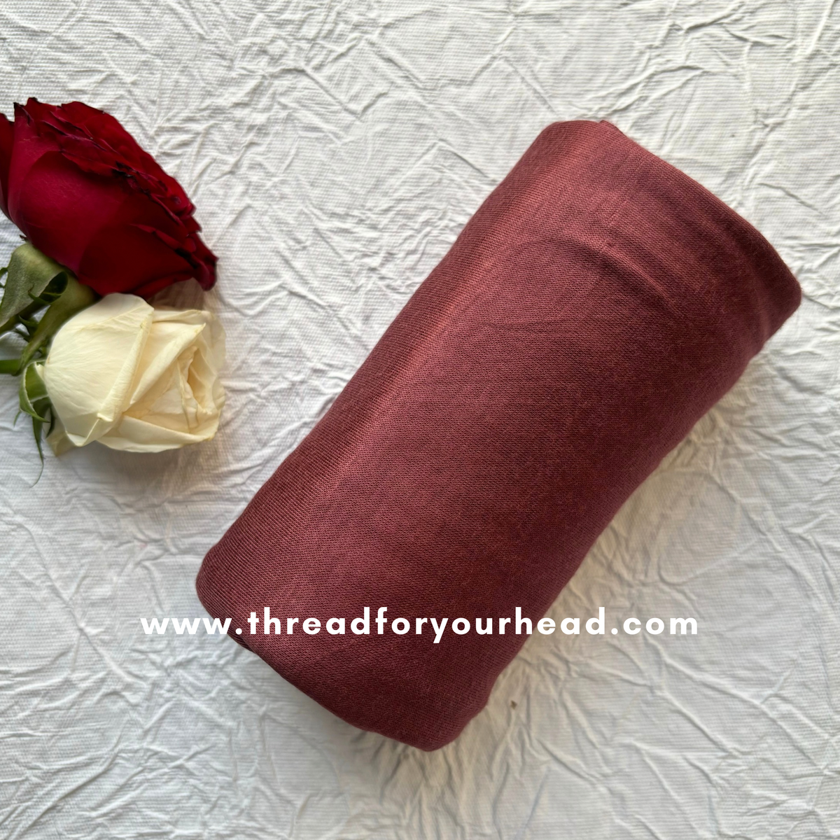 deep mauve - jersey hijab