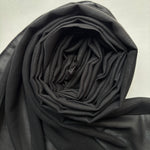 Chiffon Shimmer Hijab - Black