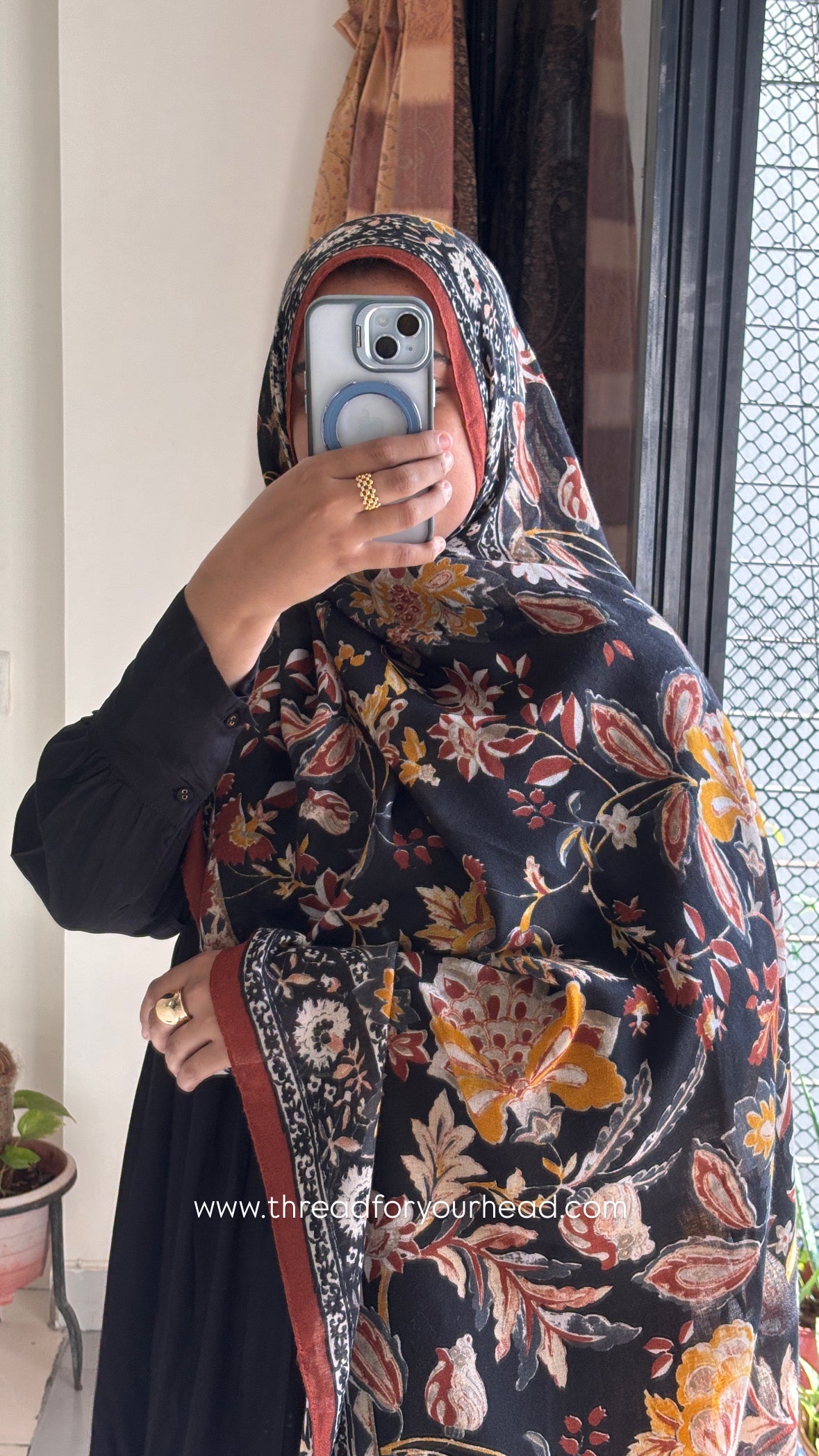 Marwa - Pashmina printed hijab