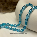 Crystal Tasbeeh - Aquamarine