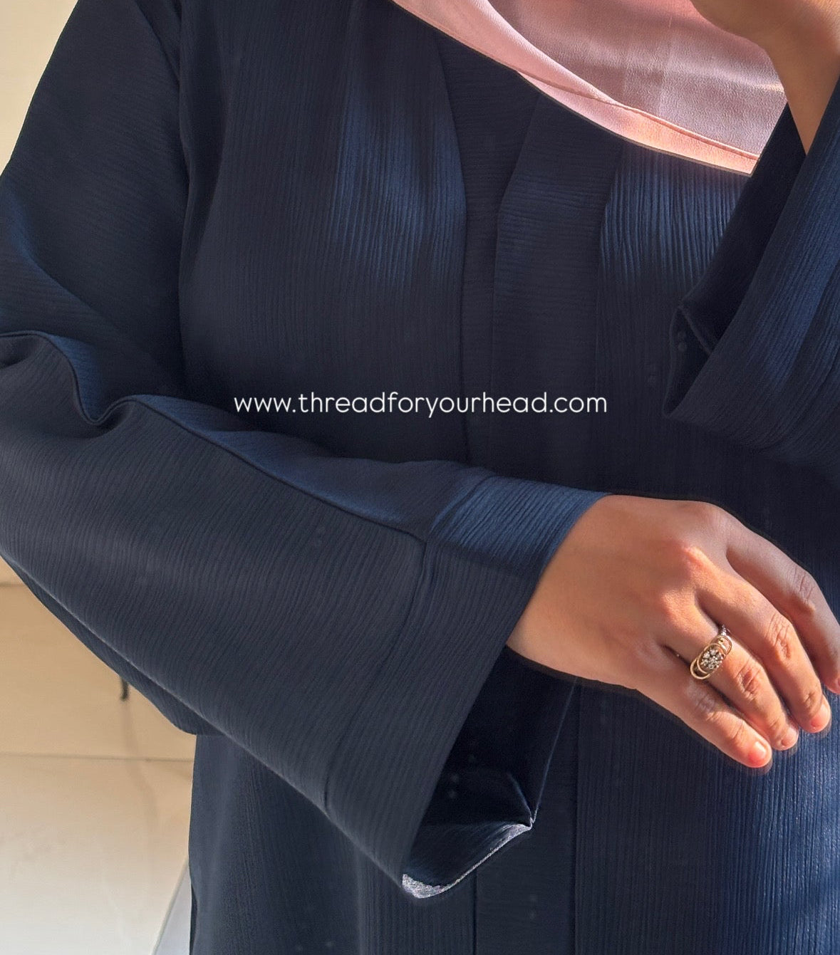 Navy Blue - Basic Esra Abaya