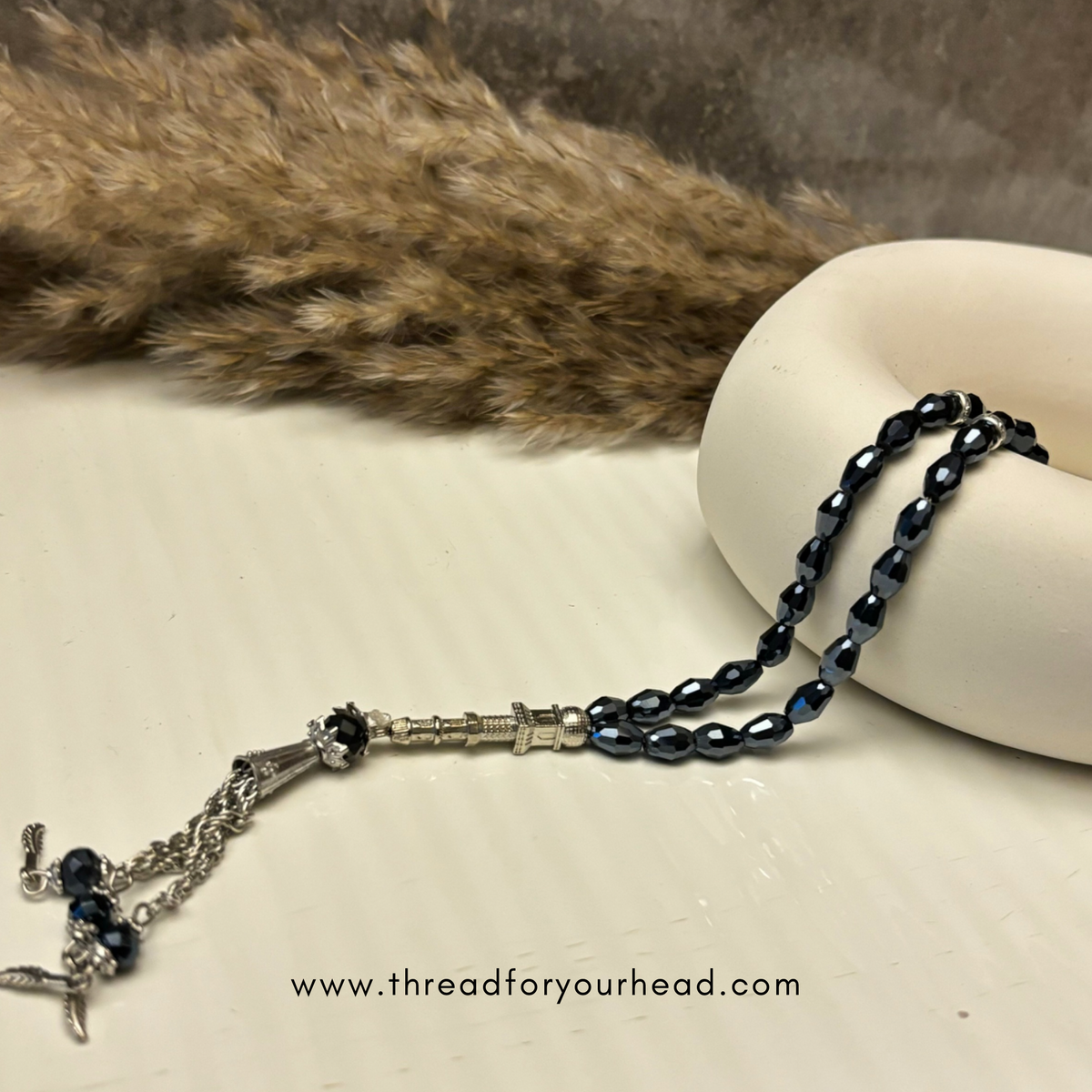 Crystal Tasbeeh - Sapphire